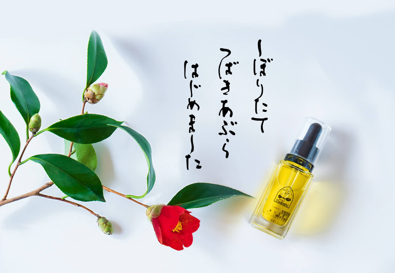しぼりたてつばきあぶらはじめました